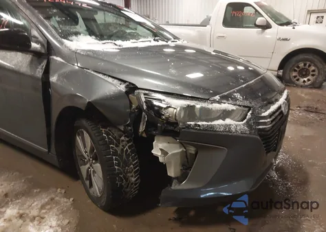 2019 Hyundai Ioniq Plug-In Hybrid из США, поврежденный, VIN KMHC65LD6KU172192